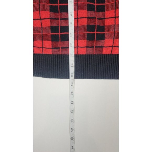 Tommy Hilfiger V-Neck Plaid Sweater. Men's‎ Size XL - Picture 6 of 6